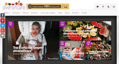 Desktop Screenshot of diversificare.ro